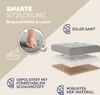 CASARIA® Hocker mit Stauraum Samt Faltbar inkl. Füßen Produktbild-Vorschau 3