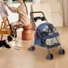 Wózek spacerowy dla psa 69 * 49 * 97 cm składany wózek Podgląd zdjęcia produktu 3