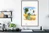 MuchoWow® MuchoWow® Gerahmtes Poster Leuchtturm - Vogel - Produktbild-Vorschau 3
