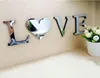 Autocollant mural 3D lettre noire miroir 150 mm, lettre A Voir les images du produit 5