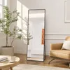 Specchio a figura intera UnboxG, 164x54 cm, nero, specchio Anteprima dell’immagine prodotto 5