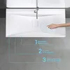 doporro Design Aufsatzwaschbecken Hängewaschbecken Produktbild-Vorschau 2