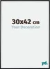 A graphic displaying product size and a tagline. Produktbild-Vorschau