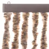vidaXL Fliegenvorhang Beige und Dunkelbraun 56x200 cm Produktbild-Vorschau 3