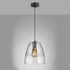 Fischer & Honsel Miro Pendelleuchte E27 Glas rauchfarben Produktbild-Vorschau 7