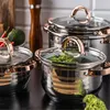 Klausberg garnki stalowe 8 elementów 2.1l, 2.9l, 3.9l, 6.6l Podgląd zdjęcia produktu 5