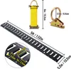 SucceBuy E Track Tie-Down Rail Kit, 30PCS 5FT Set, obsahuje Náhled obrázku produktu 8