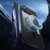Two phone cases are shown in a dramatic, rocky, and dark blue environment. Produktbild-Vorschau