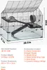 VEVOR Hamsterkäfig, 360° Sicht Transparenter Produktbild-Vorschau 7