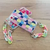 Color Chain Case Gel Flexible Hülle mit Kettenanhänger für Produktbild-Vorschau 8