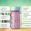 Trinkflasche Kinder 500ml - auslaufsicher Tritan Strohhalm Produktbild-Vorschau 2