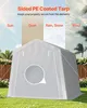 SucceBuy Gerätehaus 243,8x243,8x229 cm, Garagenzelt aus PE, Produktbild-Vorschau 3