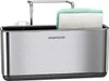 simplehuman Schmal Waschbecken Caddy, gebürsteter Edelstahl Produktbild-Vorschau 2