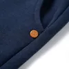 vidaXL Pantaloni da allenamento per bambini blu navy Anteprima dell’immagine prodotto 4