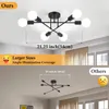 Lampada da soffitto in metallo 54 cm Lampada da soffitto Anteprima dell’immagine prodotto 6