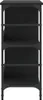 vidaXL Sideboard Schwarz 102x32x73,5 cm Holzwerkstoff Produktbild-Vorschau 5