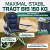 Sedia da campeggio KESSER® pieghevole, resistente fino a Anteprima dell’immagine prodotto 5