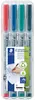STAEDTLER® 312 WP4 Stylo pour transparents Lumocolor B non Voir les images du produit 3