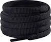 Ovale Schnürsenkel für Laufschuhe - Schwarz - 120 cm Produktbild-Vorschau