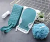 GKA 3 teiliges Dusch Peeling Set mit Rückenschrubber Luffa Produktbild-Vorschau 2