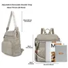 Cityrucksack Damen Rucksack Wasserdicht Anti-Diebstahl Produktbild-Vorschau 6