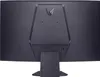 The back of a computer monitor is shown against a dark background. Produktbild-Vorschau