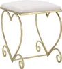 Mauro Ferretti Hocker Herz gold rosa 50x37,5x51,5 cm Produktbild-Vorschau 3
