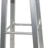 vidaXL Barhocker 2 Stk. Metall mit MDF-Sitz Produktbild-Vorschau 1