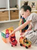 Magnetic Tiles Magnetická stavebnica 24 kusov autíčok Náhľad obrázku produktu 9