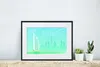 MuchoWow® MuchoWow® Gerahmtes Poster Illustration der Stadt Produktbild-Vorschau 6