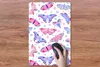 MuchoWow® Mauspad Mousepad Schmetterlinge - Punkte - Muster Produktbild-Vorschau 3