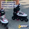 Best Sporting Inline Skates Kinder I Rollschuhe Produktbild-Vorschau 5