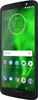 A Motorola Moto G6 smartphone displayed from a side angle, showing its screen with the Google search bar and app icons. Produktbild-Vorschau
