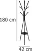 WENKO TREE Rack Mantel für Jacken und Mäntel - schwarz, Produktbild-Vorschau 6