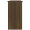vidaXL Stôl hnedý dubový vzhľad 80x40x75 cm odvodený Náhľad obrázku produktu 5
