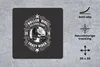 MuchoWow® Mauspad Mousepad Vintage - Skeeler - Schwarz Produktbild-Vorschau 2