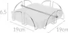Excellent Houseware Serviettenhalter, verchromter Stahl, 19 Produktbild-Vorschau 11