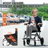 Rollstuhl Transportrollstuhl Reiserollstuhl klappbar Produktbild-Vorschau 5