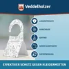 Veddelholzer 8X Kleidermotten Falle Mottenfalle gegen Produktbild-Vorschau 2