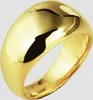 Damen Ring aus Edelstahl in Gold, mit Anlaufschutz für Produktbild-Vorschau 4