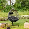 HOME DELUXE - Hängesessel Cielo - Schwarz, Höhe 200 cm - Produktbild-Vorschau 2