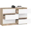 AKORD Furniture Factory OP0LK-1DABBIA001, Weiß, Eiche, 6 Produktbild-Vorschau 2
