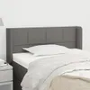 vidaXL Kopfteil mit Ohren Dunkelgrau 83x16x78/88 cm Stoff - Produktbild-Vorschau 2
