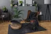 150x200 Kuscheldecke HEAVEN HEB 800 von Lalee graphite | Produktbild-Vorschau 5