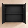 Badplaats Spiegelkast Toledo 60 x 20 x 60 cm – Mat Zwart – Productafbeelding-voorbeeld 3