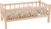 goki RA107 Puppenbett, natur/rosa Produktbild-Vorschau 2