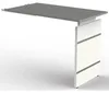 Anbautisch StageOne Form 4 BxT 100x60cm grafit Produktbild-Vorschau 2