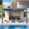 PRIMEYARD Terrassenüberdachung 3x4 m Aluminium Pfosten mit Produktbild-Vorschau 3
