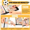 Football Cards Scrapbook, Fußball Karten Sammelalbum für Produktbild-Vorschau 3