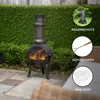 Gusseisen Terrassenofen | Gartenkamin Aztekenofen Produktbild-Vorschau 2
